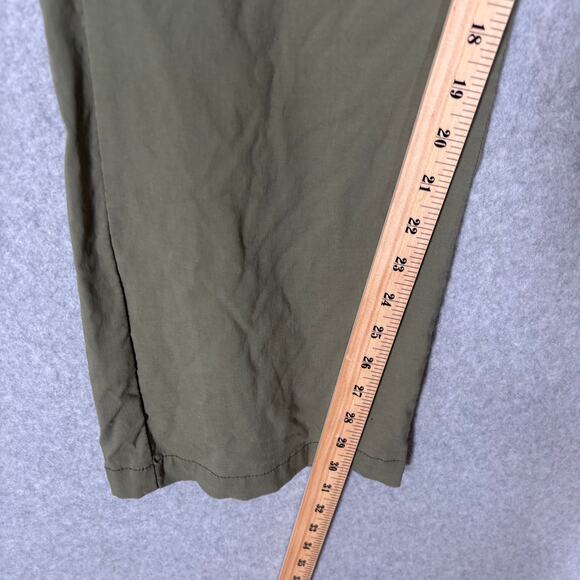 PrAna Pants 8 Green Nylon Stretch Low Rise Hiking Climbing Utility GORP Olive - Picture 8 of 13